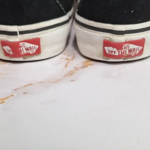 Vans High Top Shoes Black White Unisex - Picture 10 of 10